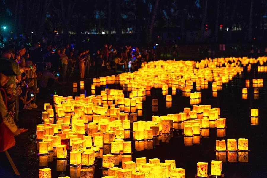 lantern festival on santee lake