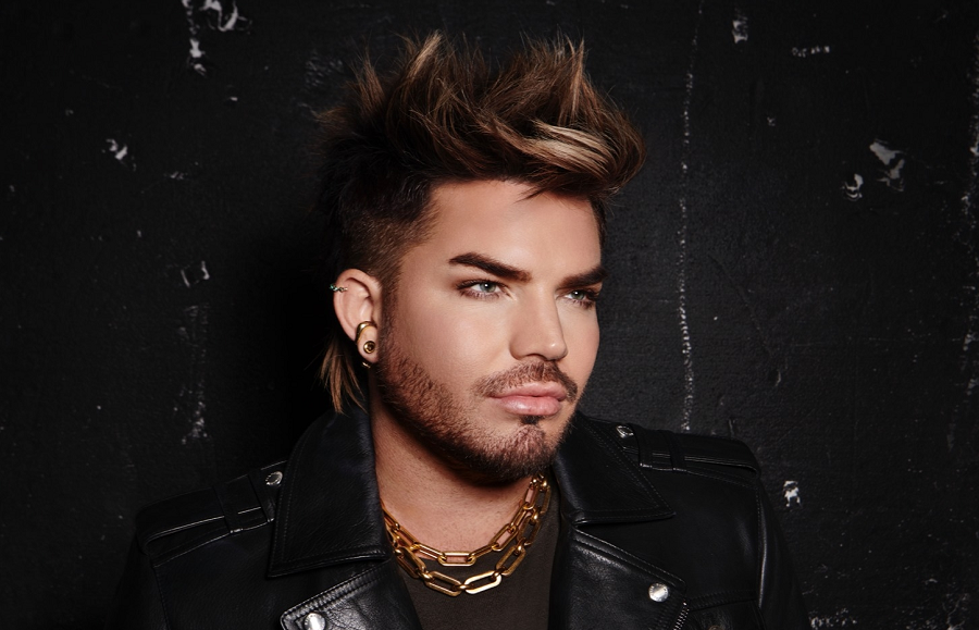 Adam Lambert Drops By San Diego For The Witch Hunt