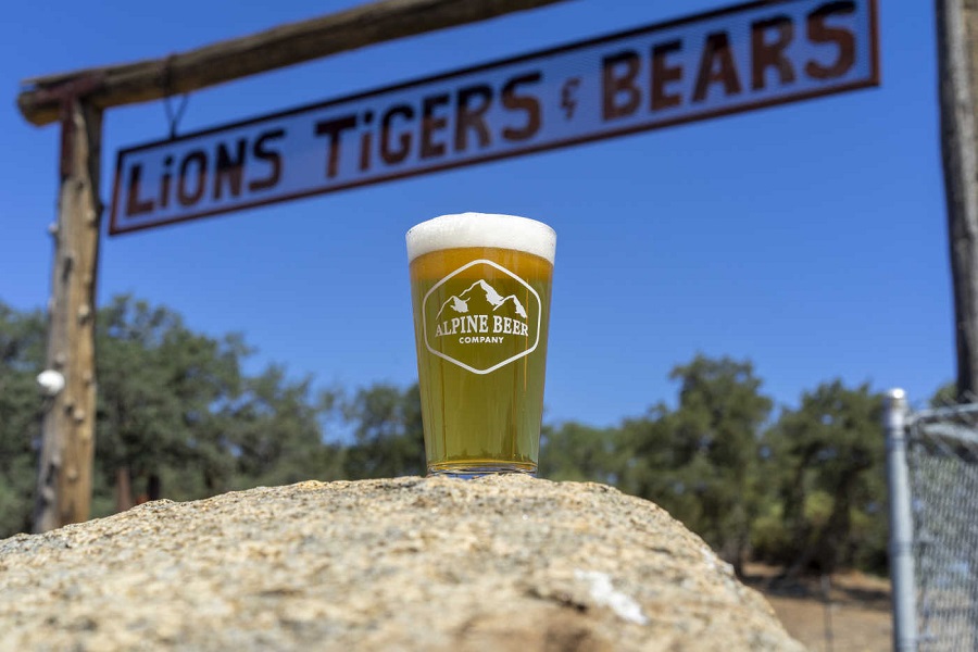 Alpine Beer Company Debuts Local Beer In Support Of Neighbor Lions Tigers & Bears
