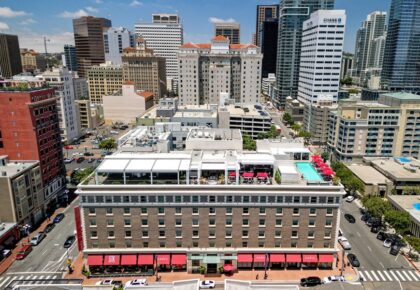 Andaz San Diego Pool and Cabana for May Events