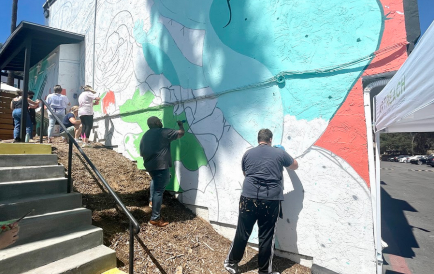 ArtReach Mural Program Works With Residents At Escondido