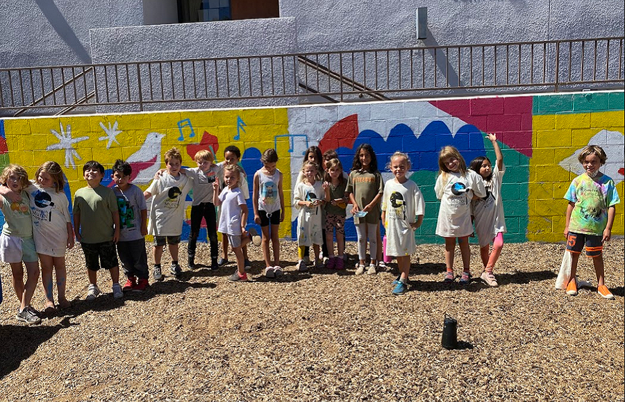 Artreach Mural Program Dedication and Ribbon Cutting