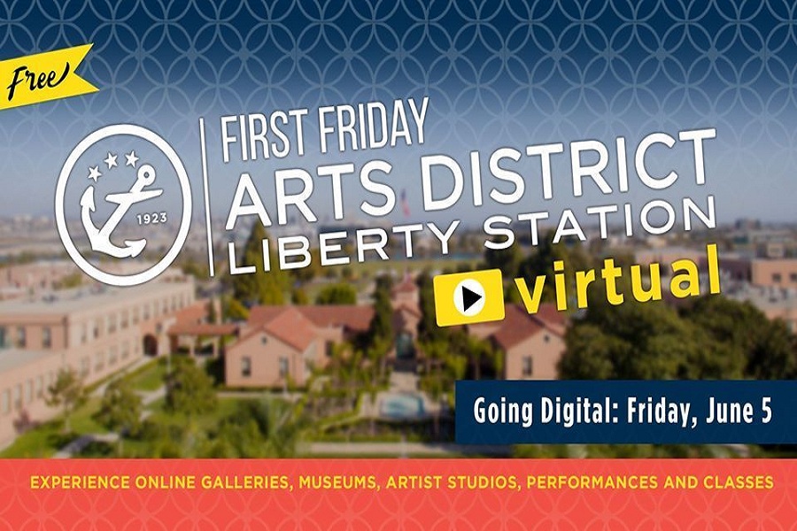 'Virtual First Friday' Returns On June 5 At The ARTS DISTRICT Liberty Station