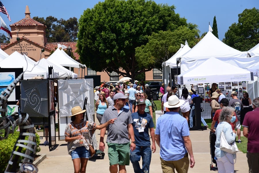 A weekend of fine art and live music comes alive at ArtWalk Liberty Station