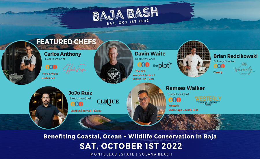 Baja Bash 2022 featured chefs