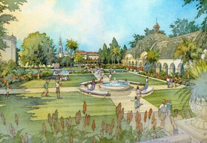 Spurlock Landscape Architects designs Balboa Park garden
