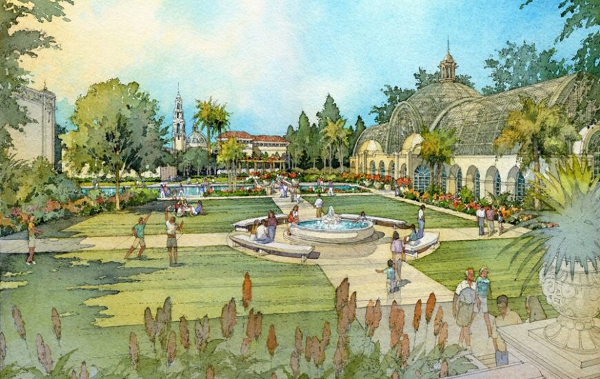 Spurlock Landscape Architects designs Balboa Park garden
