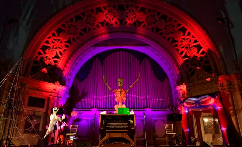 Celebrate Halloween with The Phantom of the Opera Balboa Park concert at the Spreckels Organ Pavilion
