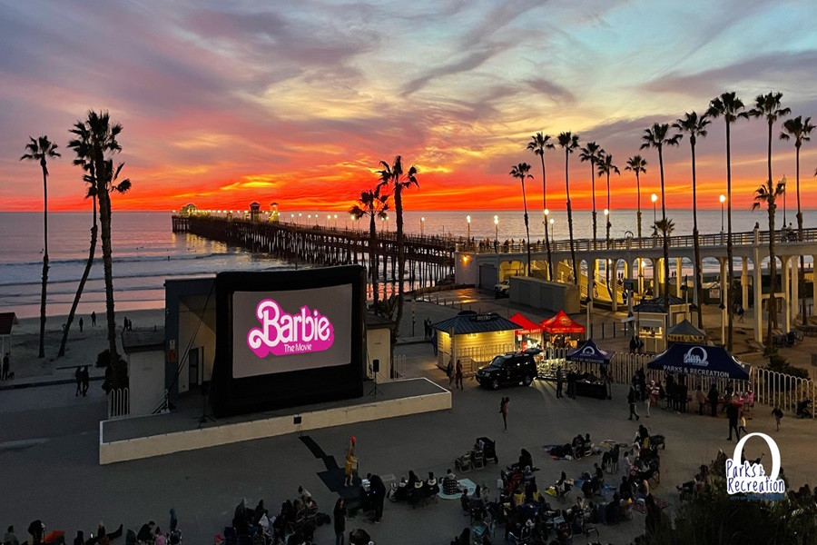 Barbie Summer Gets Going at the Pier in Oceanside