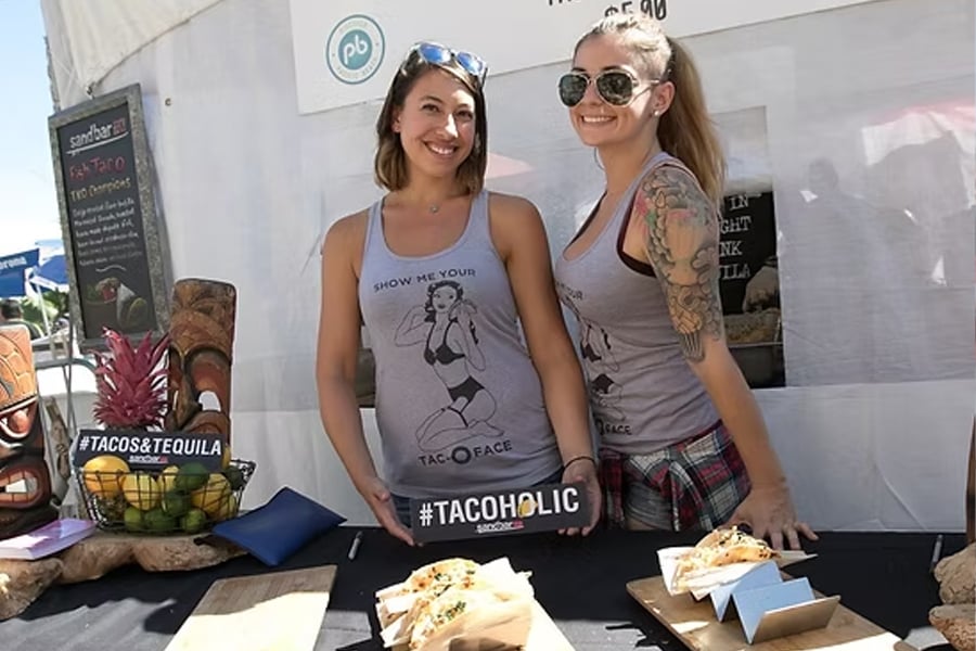 Pacific Beach Fest Beach Fish Taco Contest