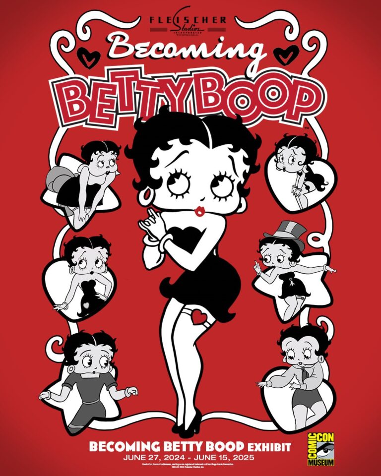 New Betty Boop Exhibit to Premiere at Comic-Con Museum