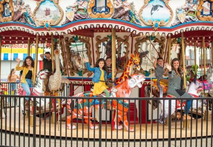 Belmont Park Is Saying Goodbye To Winter Blues & Hello Spring Hues