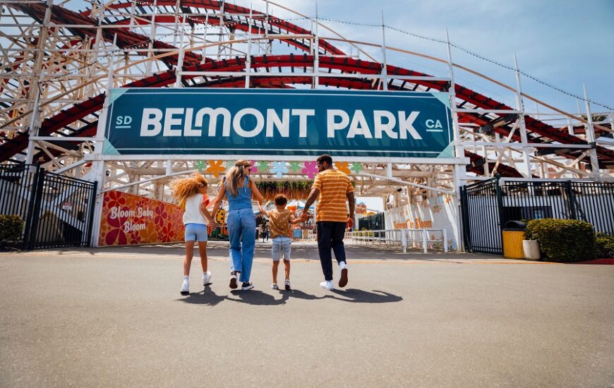 Belmont Park Rebrands with new signage