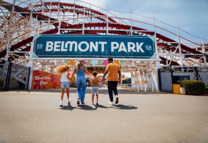 Belmont Park Roller Coaster Day