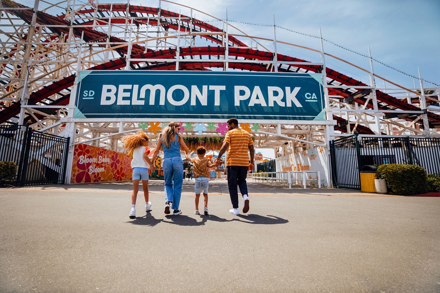 Belmont Park Rebrands with new signage