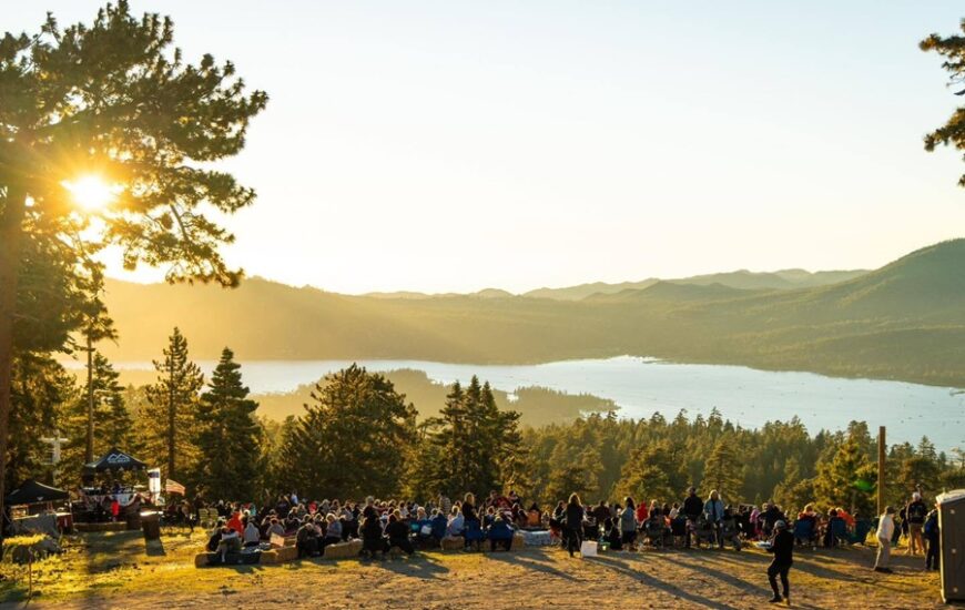 Spring at Bear Big Bear Lake