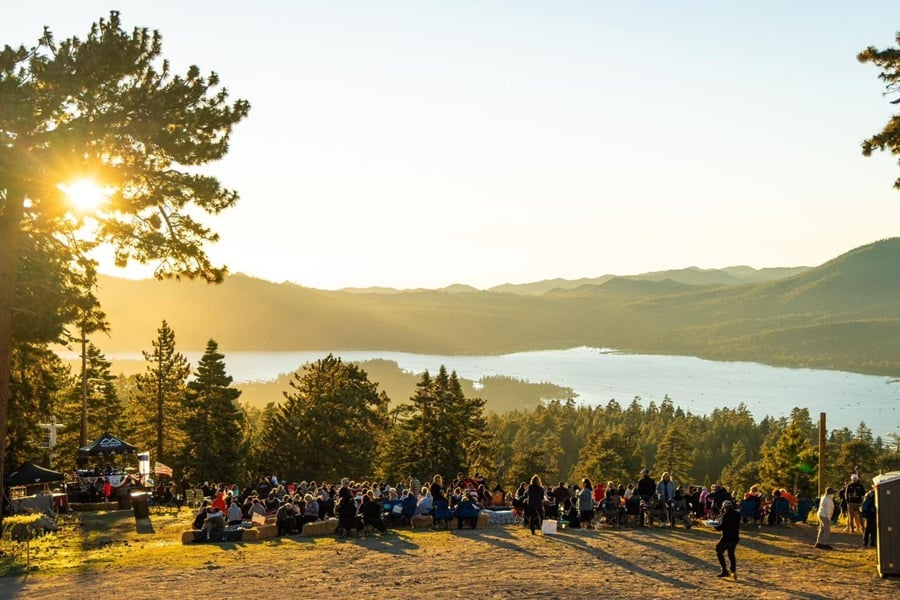 Spring at Bear Big Bear Lake