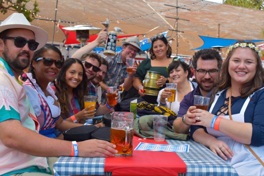 Beat the Heat with a Beer With Friends at Big Bear Lake Maifest