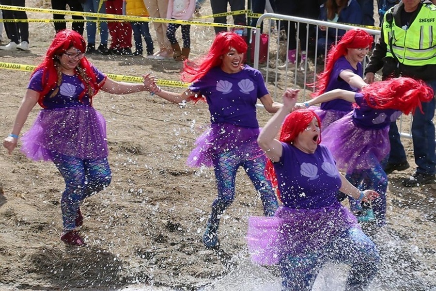Big Polar Bear Plunge at Big Bear Week
