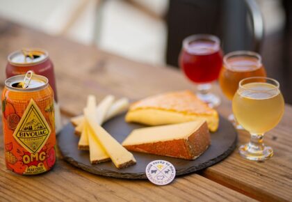 Cider + Cheese Pairing Bivouac Cider