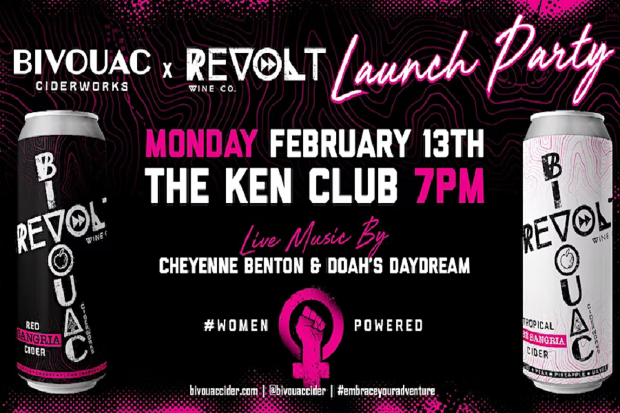 Women-Powered Bivouac Ciderworks And REVOLT WINE Co. Honor Women’s History Month With Hard Cider Collaboration