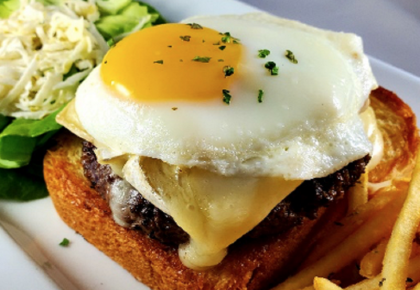 National Hamburger Month at Bleu Boheme