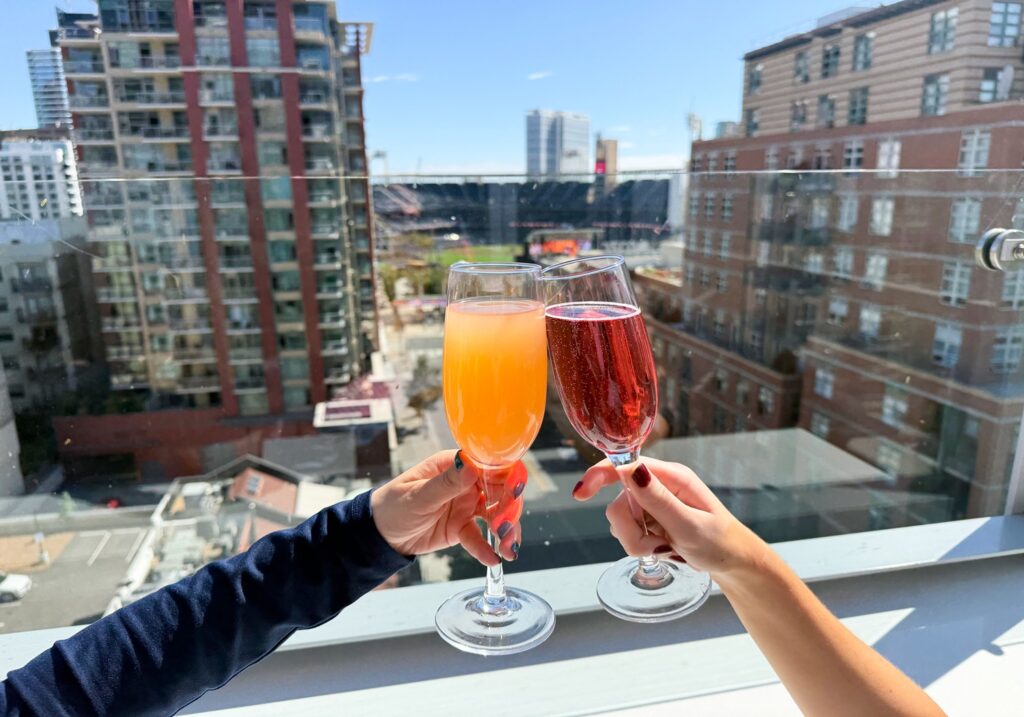 Borrego Rooftop Kitchen + Cocktails Mother's Day toast
