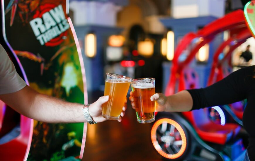 Arcade at Brew30 At Manchester Grand Hyatt