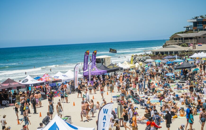 Community Gathering at the Switchfoot Bro-Am Beach Fest