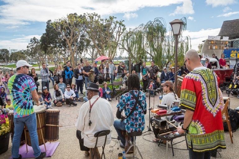 The 14th Annual Spring Busker Festival At Seaport Village