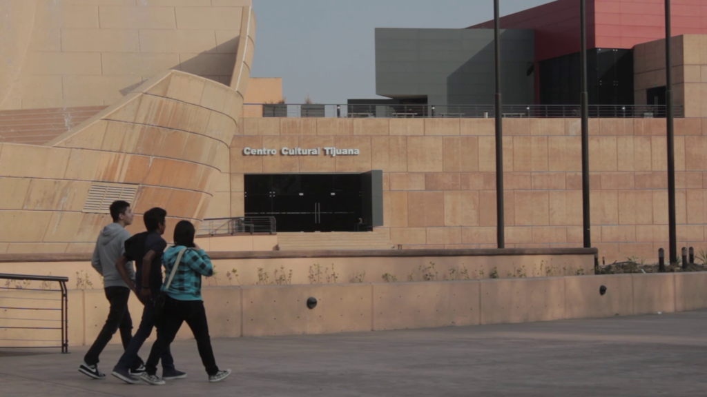 CECUT Entrance with Visitors