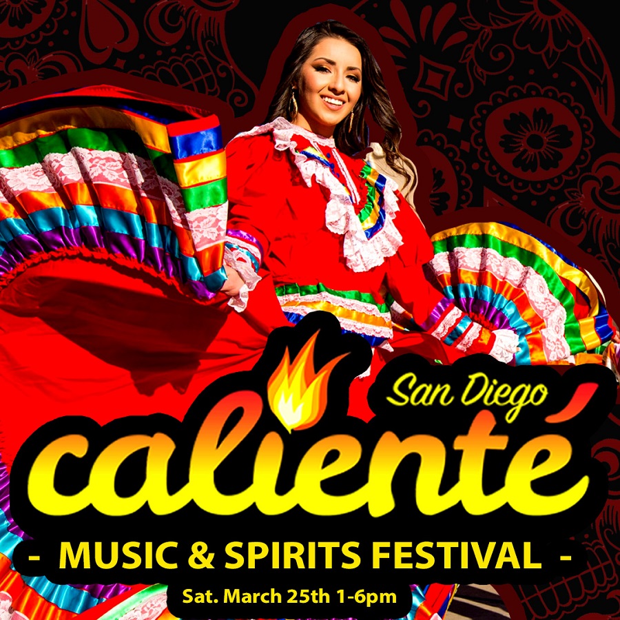 San Diego Calienté Music, Food, & Spirits Festival Happening At Ruocco Park This March
