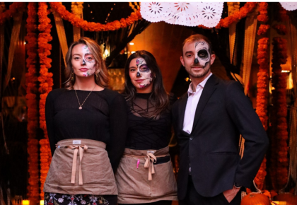Día De Los Muertos Dinner at Camino Riviera