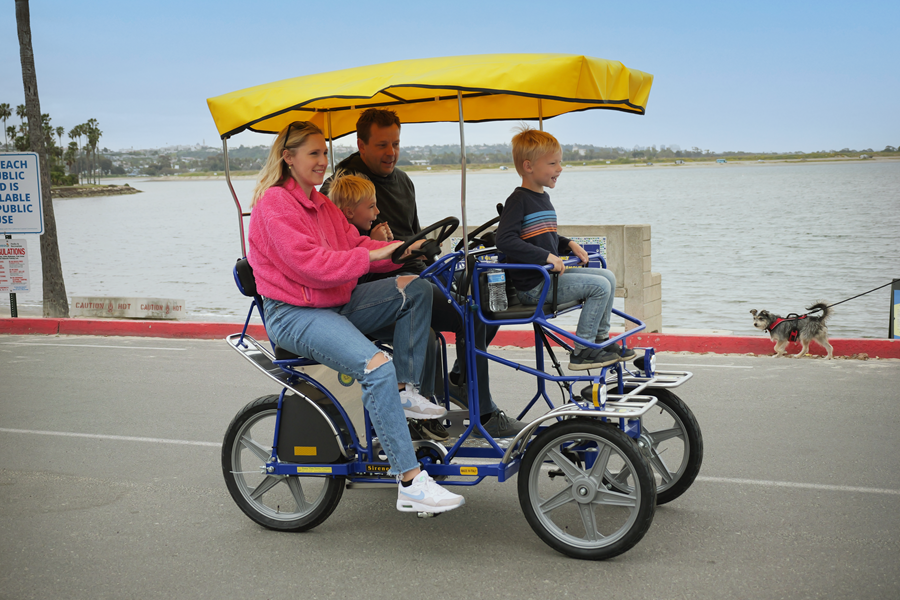 Campers making memories on Mission Bay