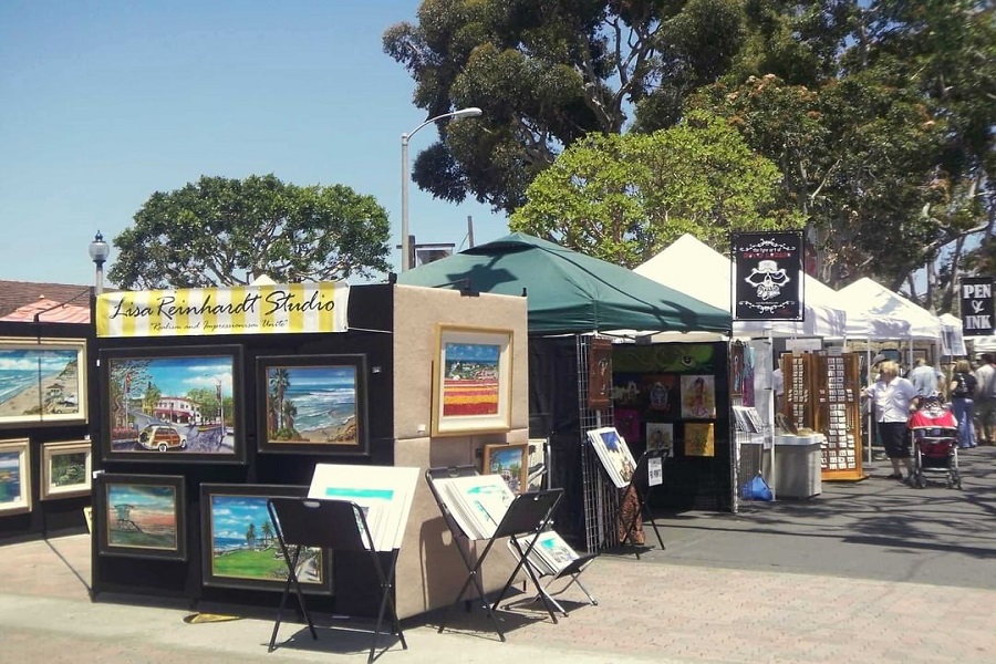 A Showcase Of Fine Artists At The 23rd Annual Carlsbad's Art In The Village