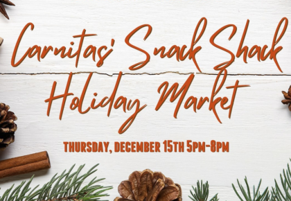 Carnitas Snack Shack Hosts First Holiday Market At The Shack
