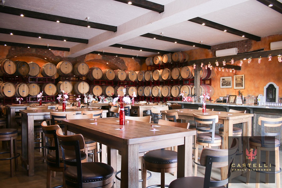 Castelli & Pizarro Family Winery Hosts Five-Course Meal With Wine Pairings, Saturday, October 8th