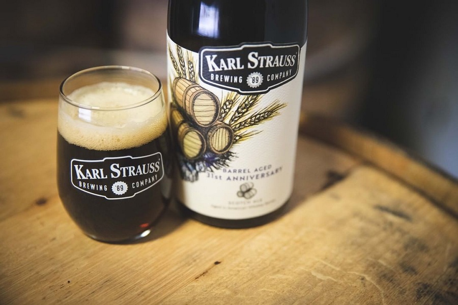 Karl Strauss Brewing Company Welcomes You At Changing Of The Barrels