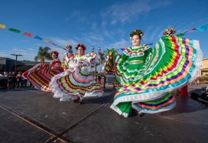 Live music and dance at Downtown Chula Vista Día de los Muertos