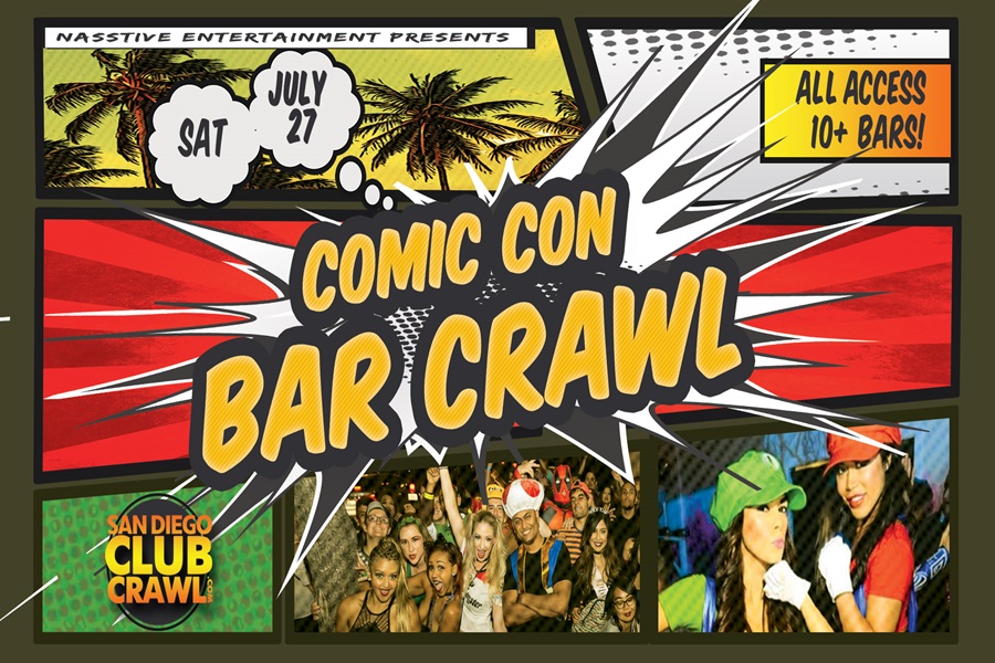 Comic-Con Bar Crawl