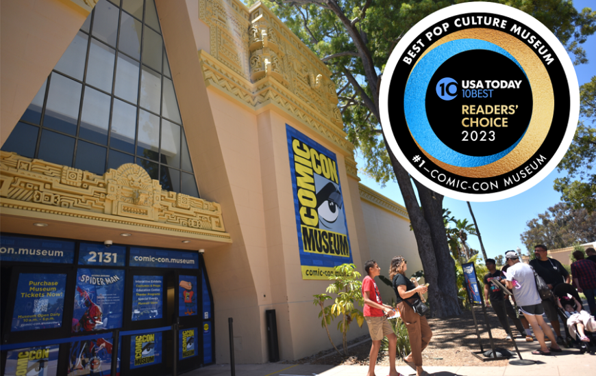 Comic-Con Museum Named Best Pop Culture Museum By USA Today