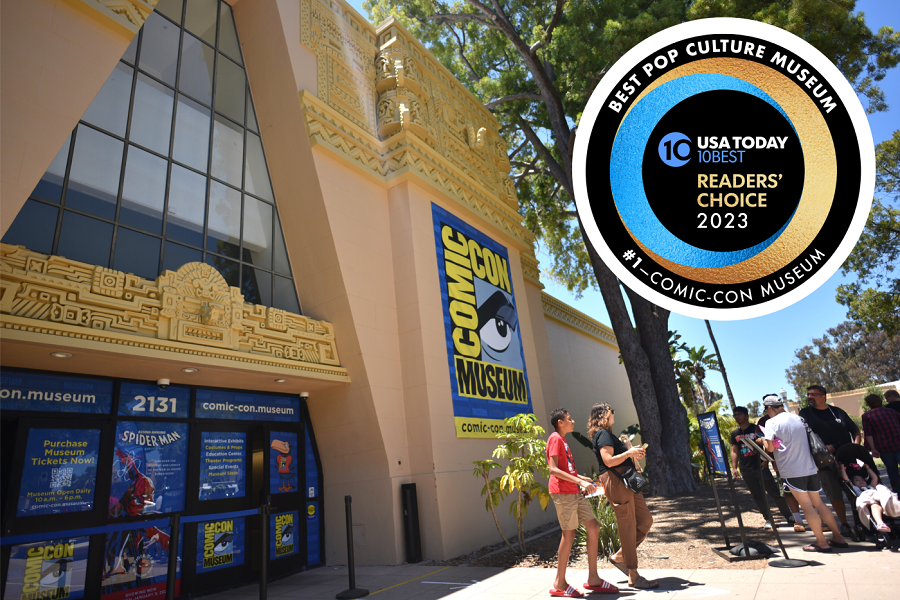 Comic-Con Museum Named Best Pop Culture Museum By USA Today
