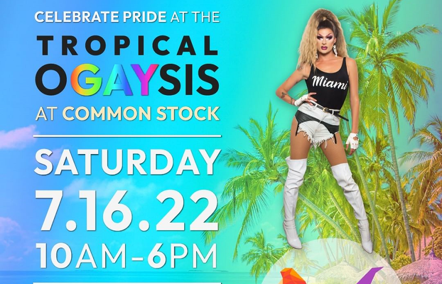 Celebrate Pride At The Tropical O-Gay-Sis At Common Stock