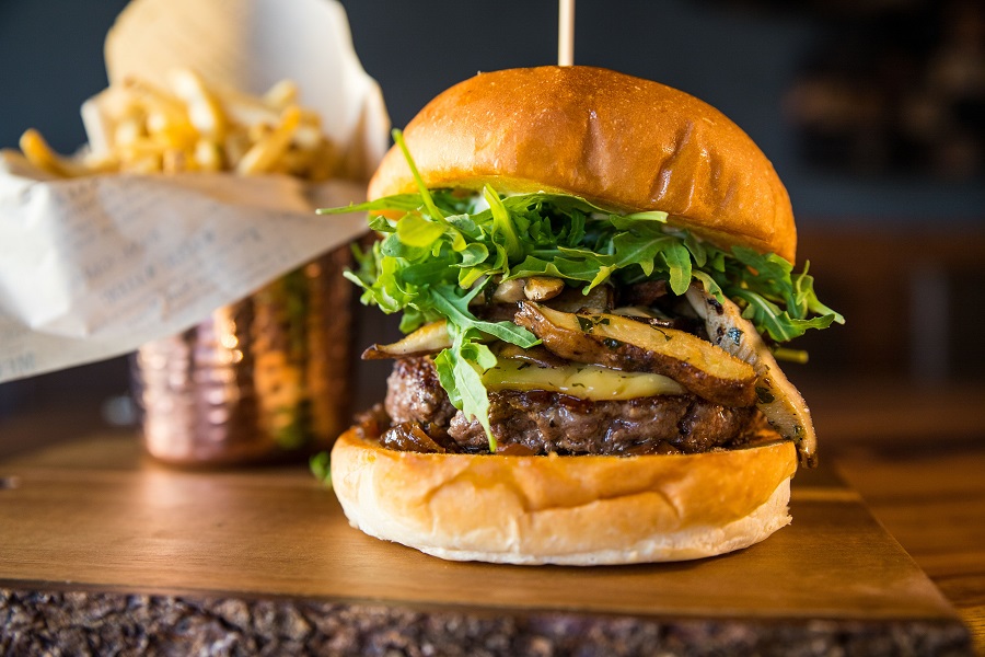 Craft House and Deck Shrooms + Truffle Burger
