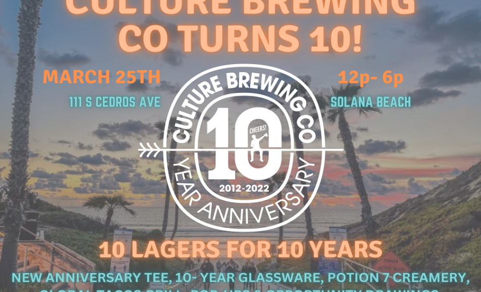 Culture Brewing Co Solana Beach