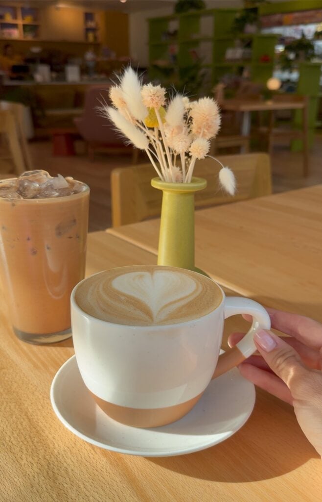 hot and iced coffee