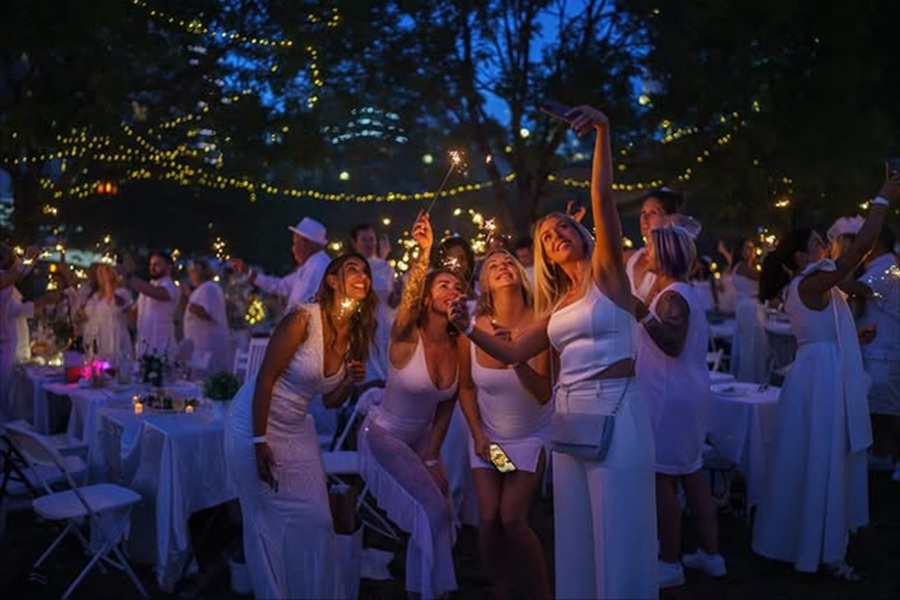 Dinner en blanc San Diego