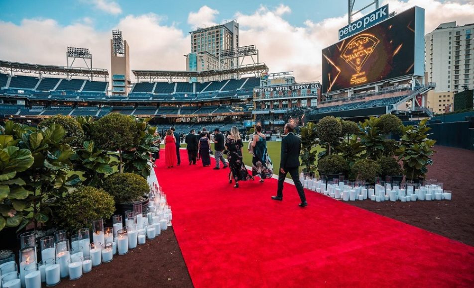 Dinner On The Diamond In Petco Park with San Diego Padres