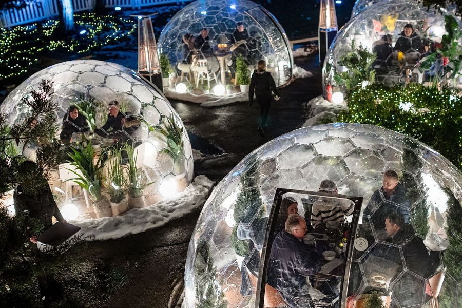 Highly-Anticipated Pop-Up Experience Dinner With A View Officially Opens Its Domes