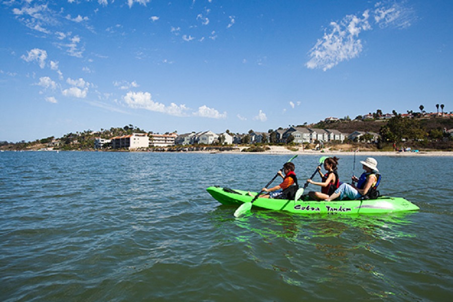 Canoeing in san diego